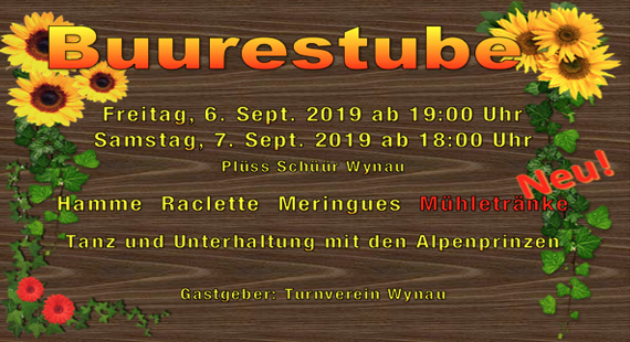 Buurestube TV Wynau 2019